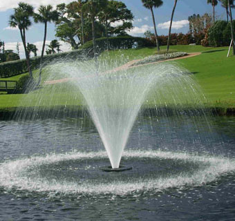 Gulf Coast Lakes & Wetlands is able to provide you with the most efficient and durable fountains and display aerators