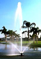 fountain Flare Sky Geyser Tampa Lake Fountain Maintenance Services